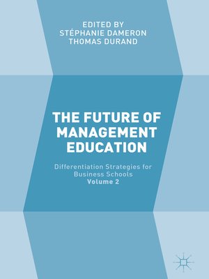 cover image of The Future of Management Education